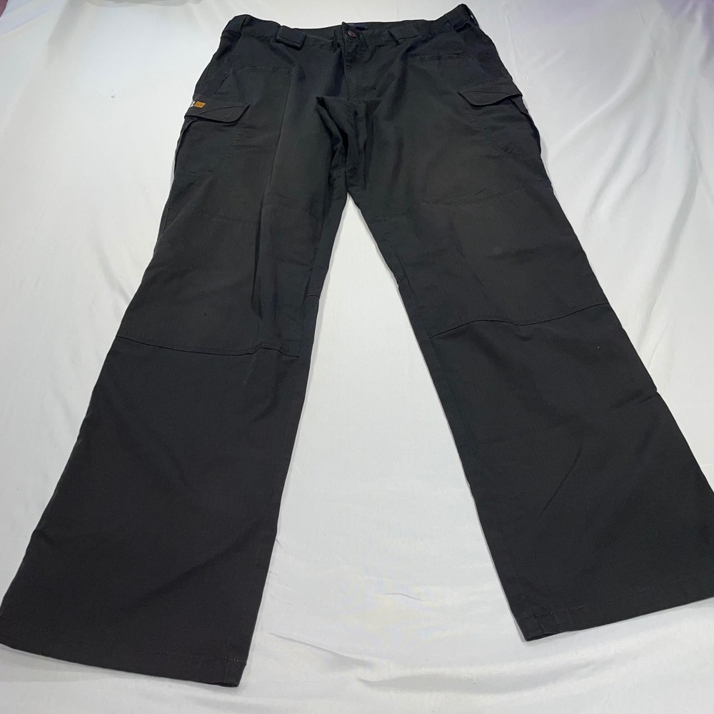 5.11 Tactical Series‎ Mens Black Ripstop Cargo Pants 40x36 Style 74369 - Picture 12 of 16